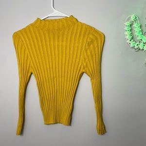 Yellow turtle neck Forever 21